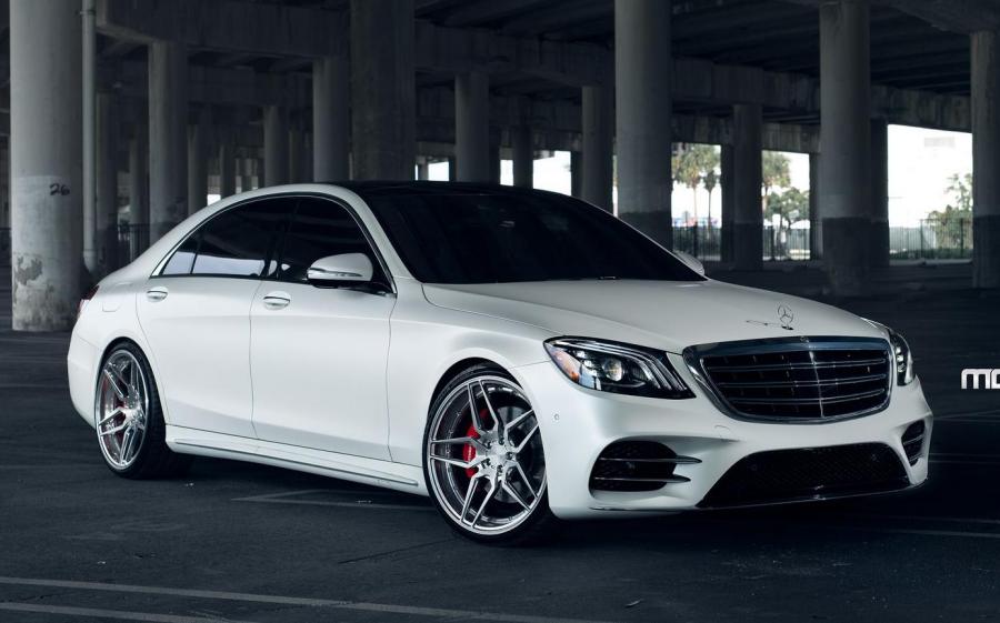 Mercedes-Benz S560 by MC Customs on Velos Wheels (VLS06) '2019